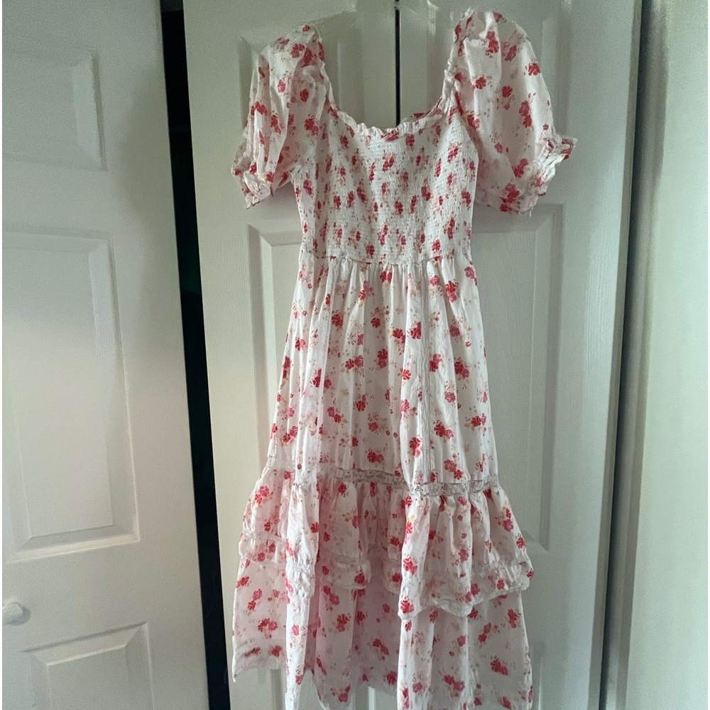 Target LoveShackFancy’s dress. Size XS. MIDI dress.